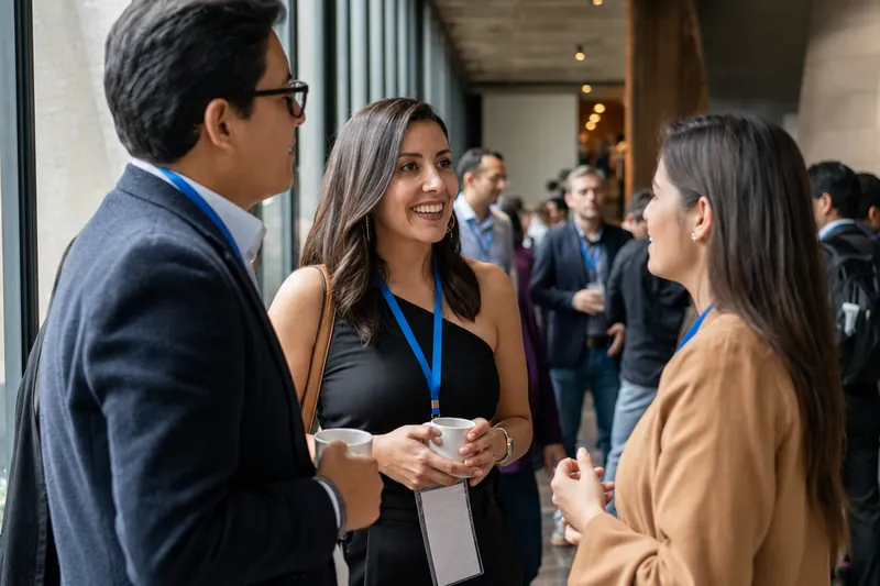 Networking entre asistentes — Mercedes-Benz